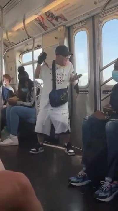 Subway hypeman!