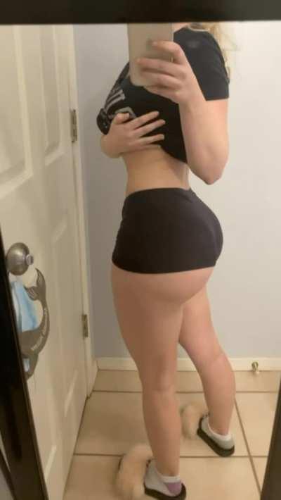 Do these shorts make my butt look too big?