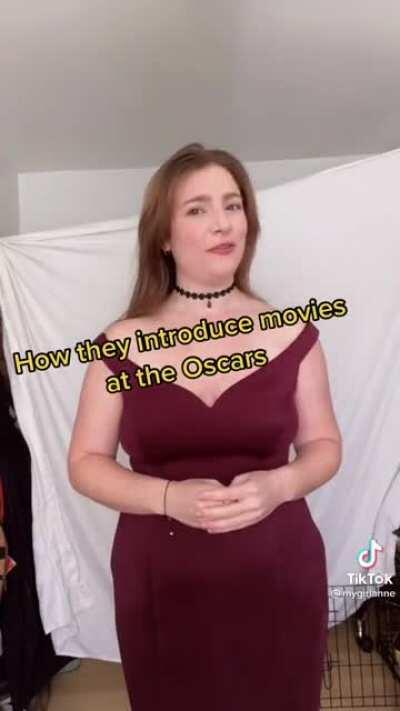 How they introduce movies at the Oscars