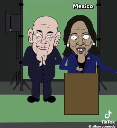 Kamala Harris and Tim Walz in South Park