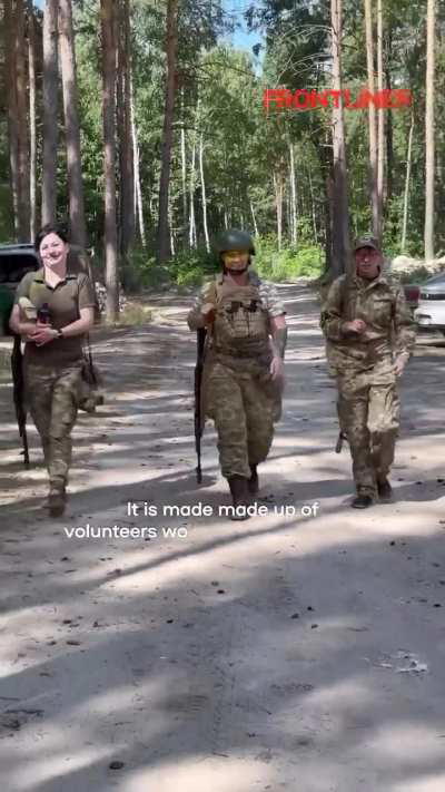 The Witches of Bucha are Ukraine’s first all female mobile anti aircraft fire group