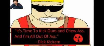 Dick kickem