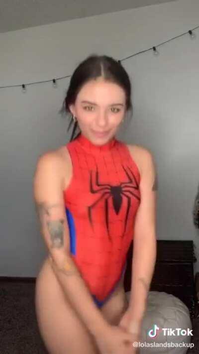 Never knew I wanted to bang Spider-Man