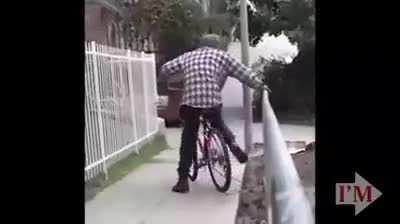 and that's why you don't steal bikes