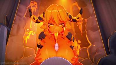 Magma Slimes Paizuri (TheSafeAnnaAnon)