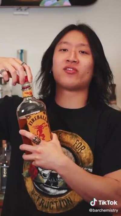 My favorite tiktok bartender’s opinion on fireball