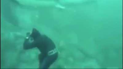 WCGW with diving in murkey waters