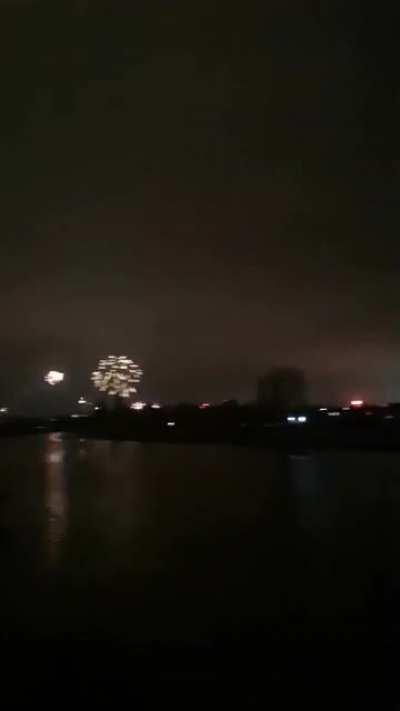Happy new year Southampton! 🎉 (View from Cobden Bridge)