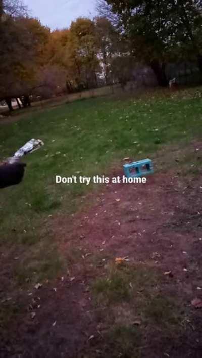 Ethan Crumbley using a makeshift Molotov cocktail