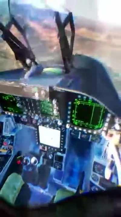 Flying a Fighter Jet in Virtual Reality