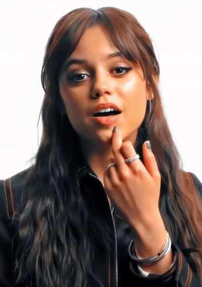 Jenna Ortega telling you where to cum