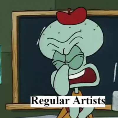 The artificial intelligence art wars - explained by spongebob