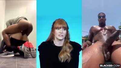 Bryce Dallas Howard vs. big Black cocks