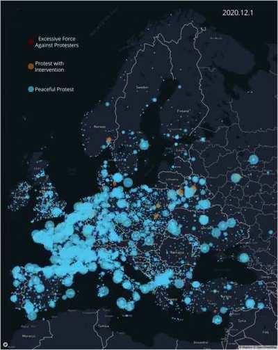 Apparently, Europeans think Americans are cowards because of rampant protests in Europe in contrast to America. They forgot that police in Europe are far less savage than their American counterparts.