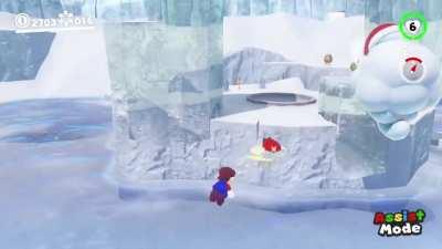 Snow kingdom impossible jump