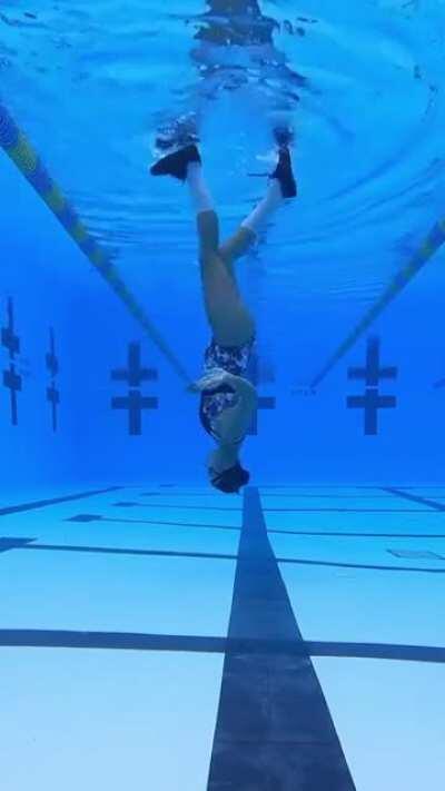 Moonwalking...Underwater...Upside Down...No Biggie.