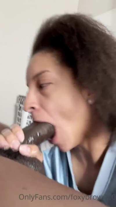 SUCKING PASSIONATELY 🔥💦 Full vid in comments 👌🏾👇🏾