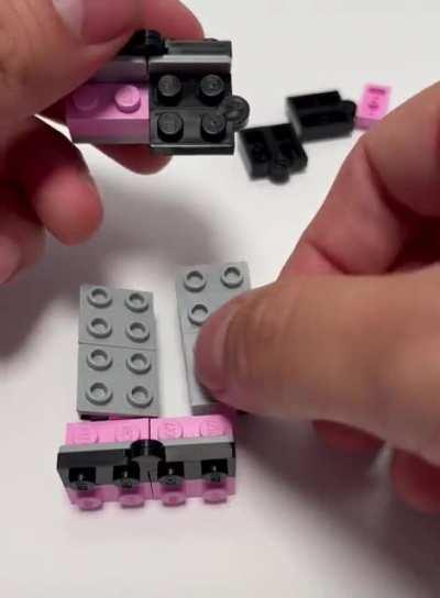 Building a Lego infinity cube