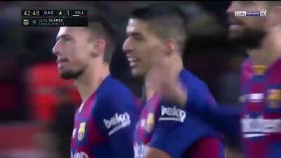 La Liga is back! Let's remember this outrageous goal from Luis Suarez