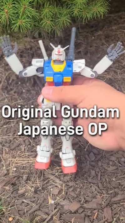 Original Gundam Japanese vs. Toonami OP