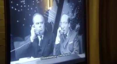 Oliver Stone and Putin watching Dr.Strangelove