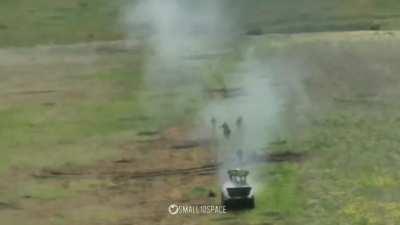 Ukrainain drone pilot observes the beginning and abrupt end of a Russian infantry assault. (Via Butusov TG) Published June 8, 2024