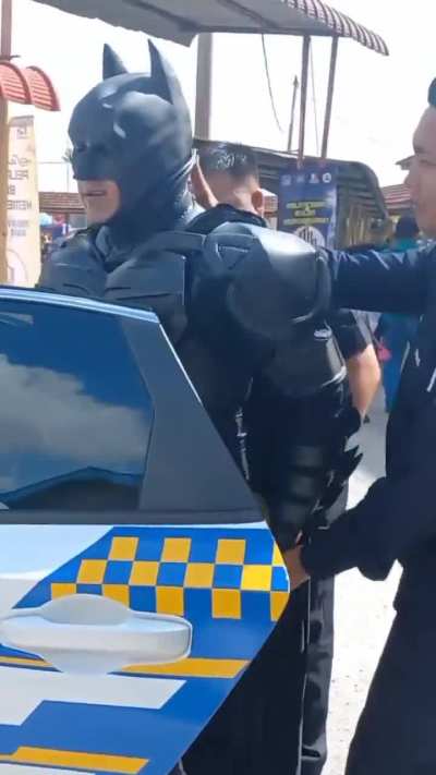 Batman got arrested 