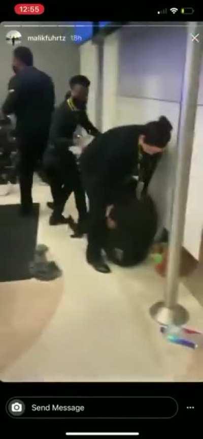 Three women go crazy and freak out because their flight got delayed….