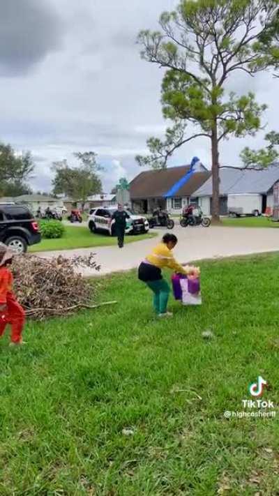 Community gives child best Halloween ever.