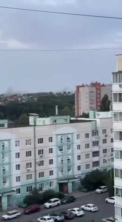 The residential areas of the City of Belgorod were again subjected to terrorist indiscriminate shelling from MLRS by the Ukrainian army 