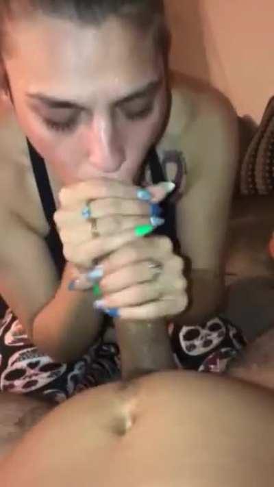 Crazy ass blowjob #sloppyblowjob