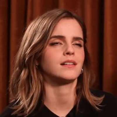 Emma Watson's orgasm face