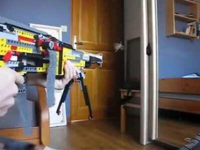 Lego Blowback Machine Gun