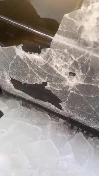 Ice world in Russia