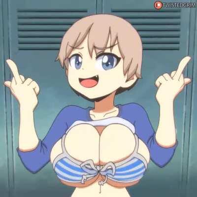 Hana Uzaki - 20 Year Old Big Tits Anime Girl showing off (TwistedGrim) [Uzaki chan wants to hang out]