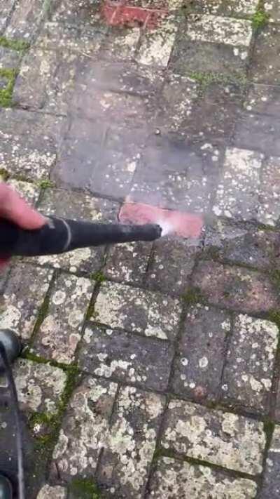 Patio cleaning