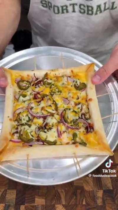 Why not use a regular pizza crust?