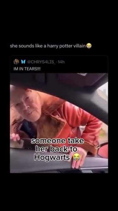 Old MC harrasses people in parked cars to make them leave