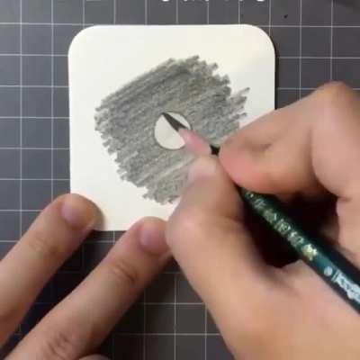 How to draw a drop of water