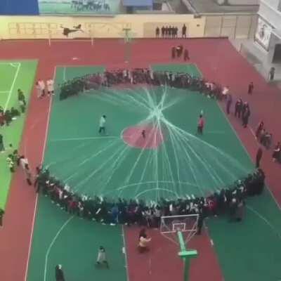 This has to be a world record in jump roping