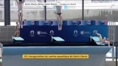 Paris 2024 Olympics - Opening of the Saint-Denis Swimming Pool