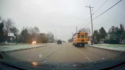 Thought you're too good to stop for a school bus?