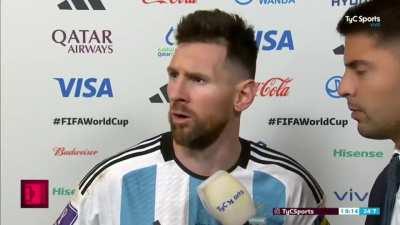 Messi tells Weghorst 'What are you looking at, fool' before telling Weghorst to f$%# off