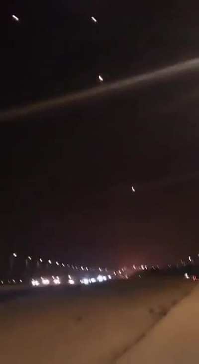 More footage from the Iranian ballistic missile attack on Israel