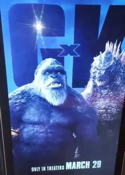 New GXK marketing is Godzilla and Kong cutting a call out promo against Skar King: