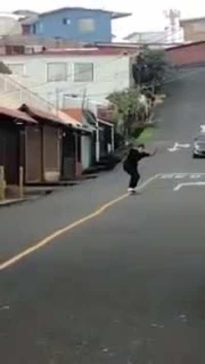 WCGW while I go down the street on a skateboard at full speed