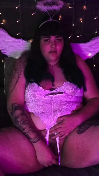 Happy Halloween from this slutty little Angel 