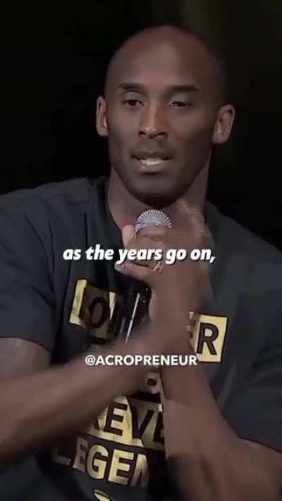 Kobe tells us how to do it