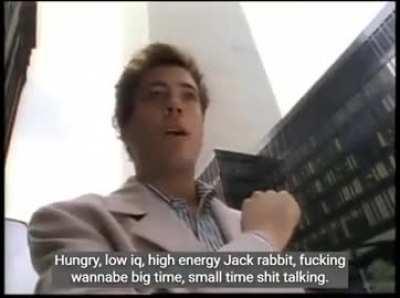 Footage of Robert Downey Jr. Visiting Wall Street for a Documentary in the 90s