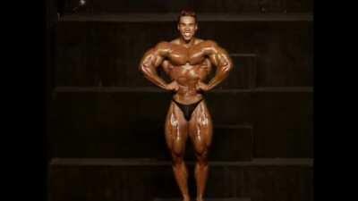 Kevin Levrone at the 1992 Mr.Olympia, he was super aesthetic and had great conditioning.